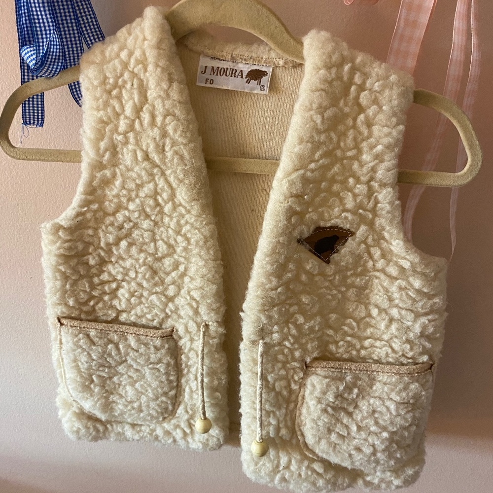 Wool Sherpa Vest (Vintage?)